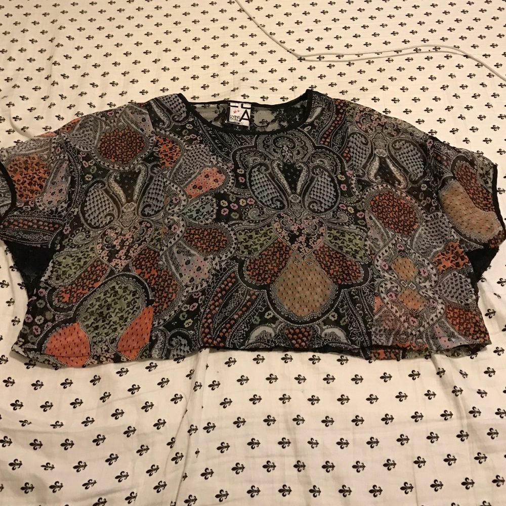 Short sleeve blouse