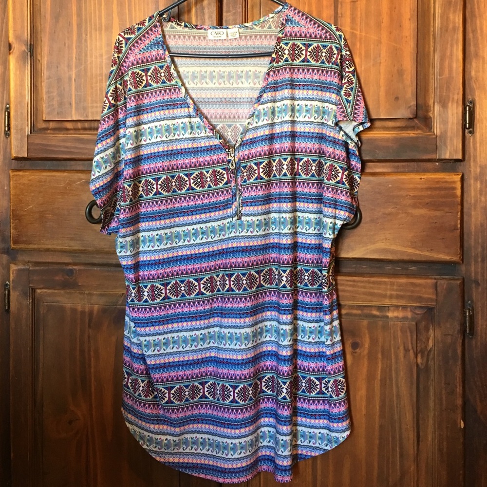 Blouse- Aztec