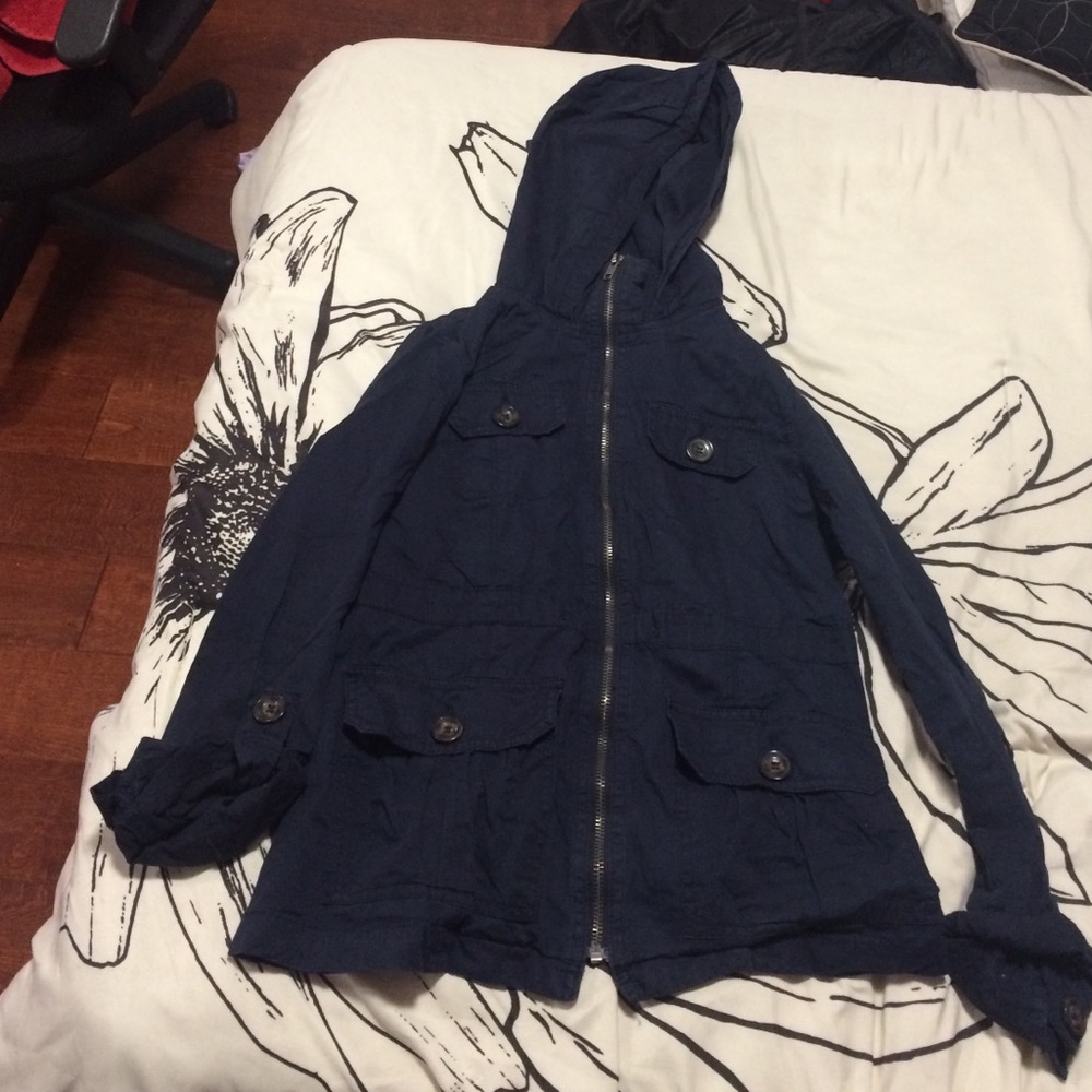 Navy blue coat