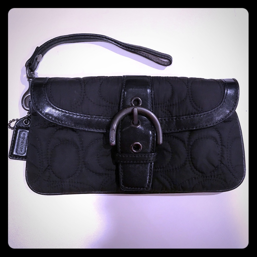 Authentic coach wristlet