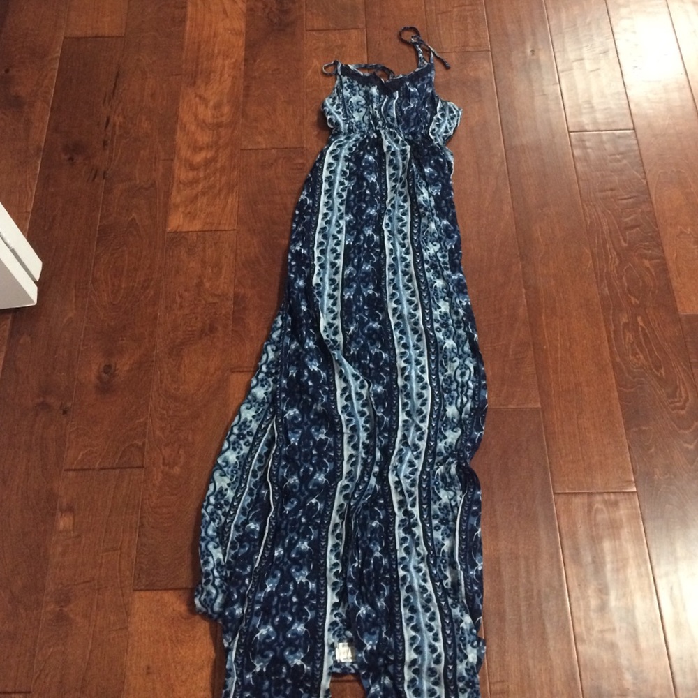 Boho dress with slit
