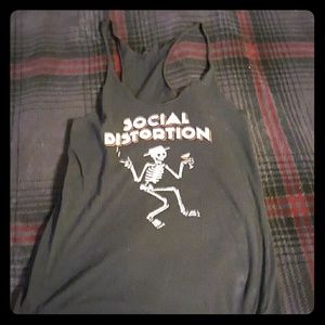 Social D racer back tank