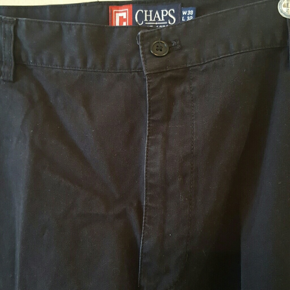 Men's 38x32 black slacks