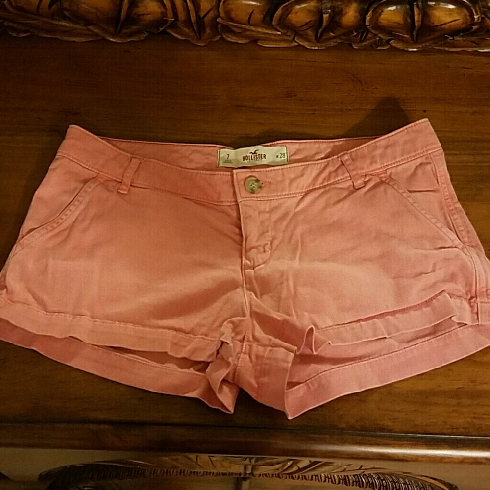 Brand new Hollister coral shorts