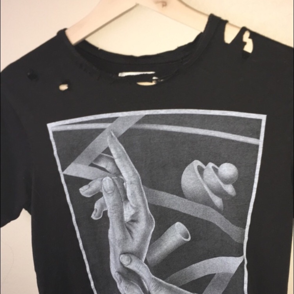 Vintage distressed tee shirt