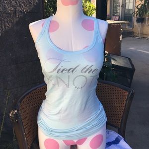 Victoria's Secret "I Do" Tied The Knot Tank Top