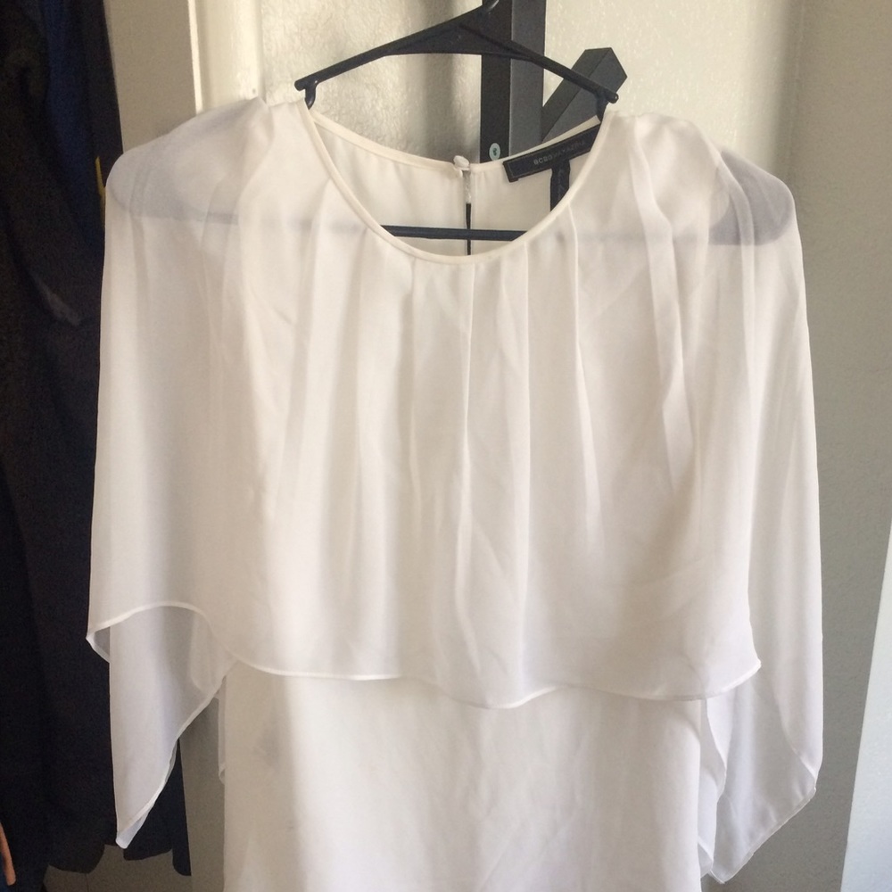 BCBGMaxAzria white blouse