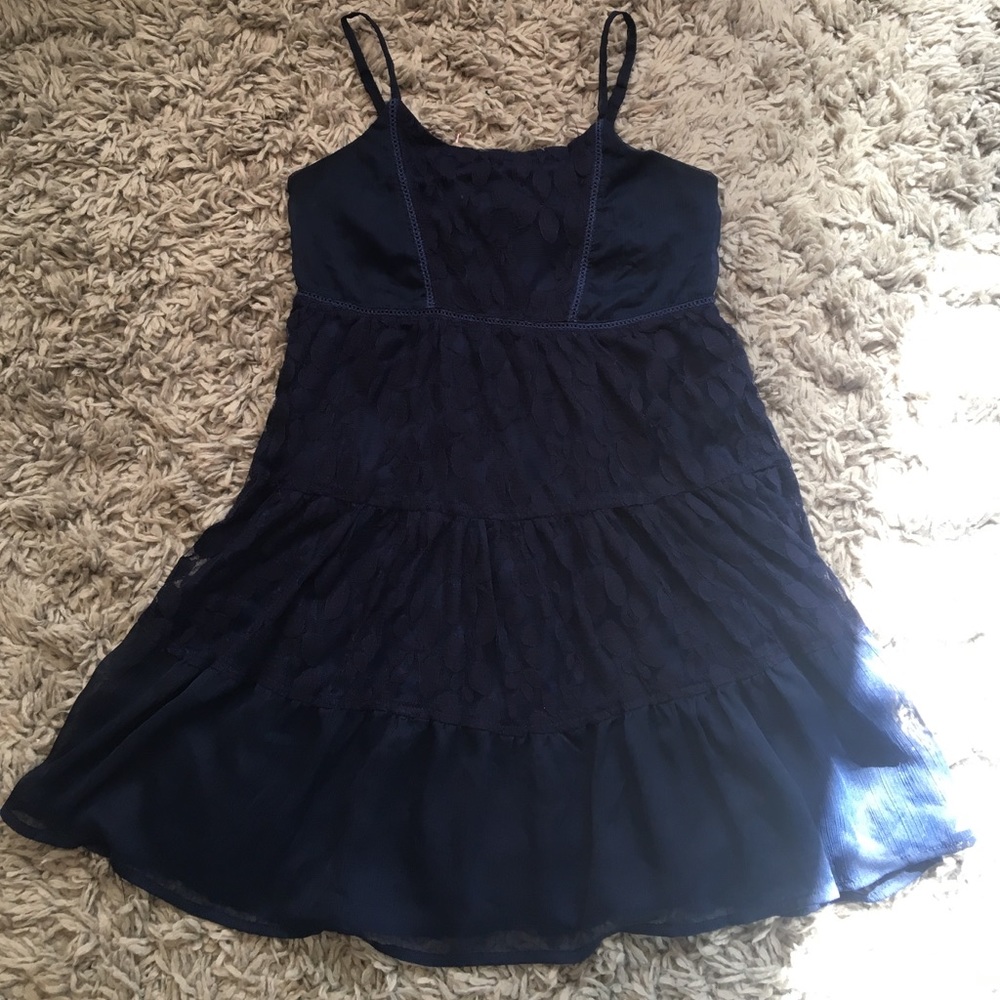 Forever 21 Girl Navy Blue Dress