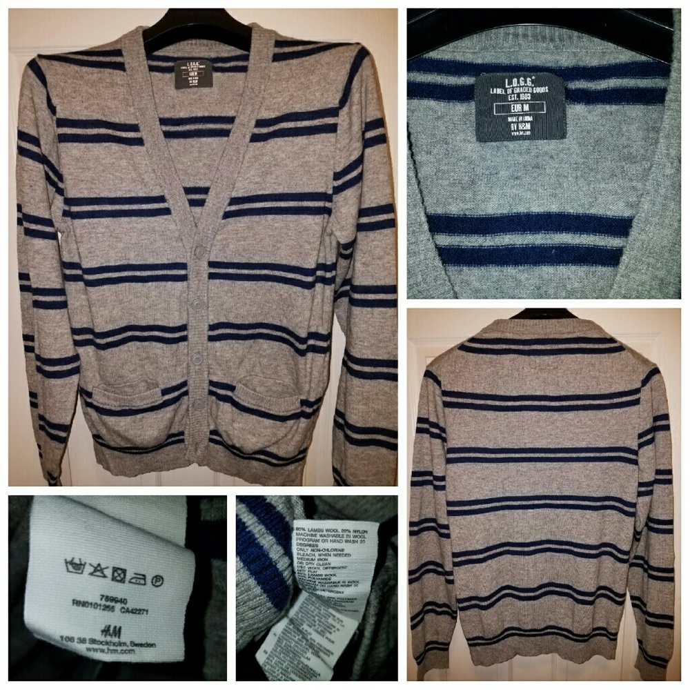 Men's H&M Cardigan Sweater