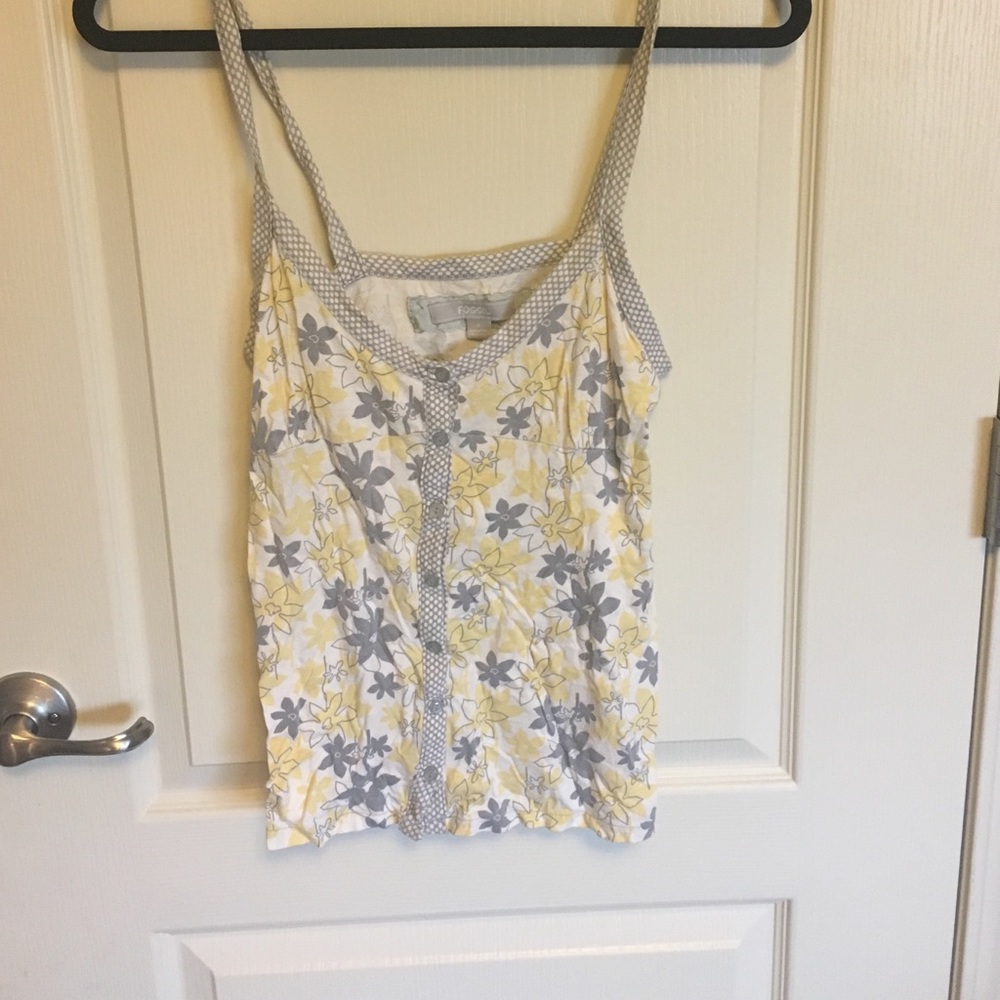 Fossil button down tank
