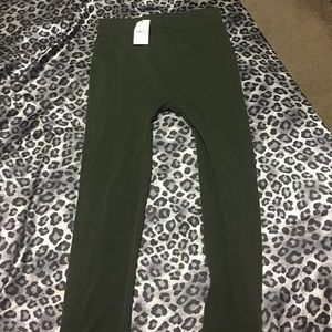 Olive leggings