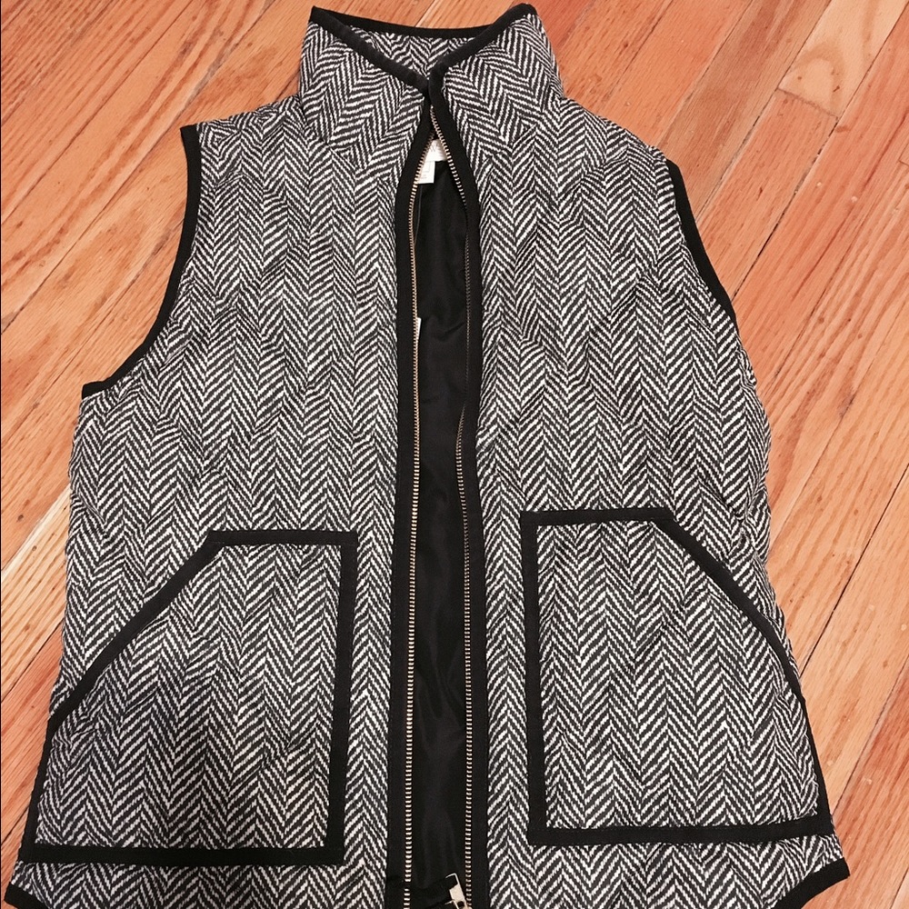 BRAND NEW!! JCrew Herringbone Vest