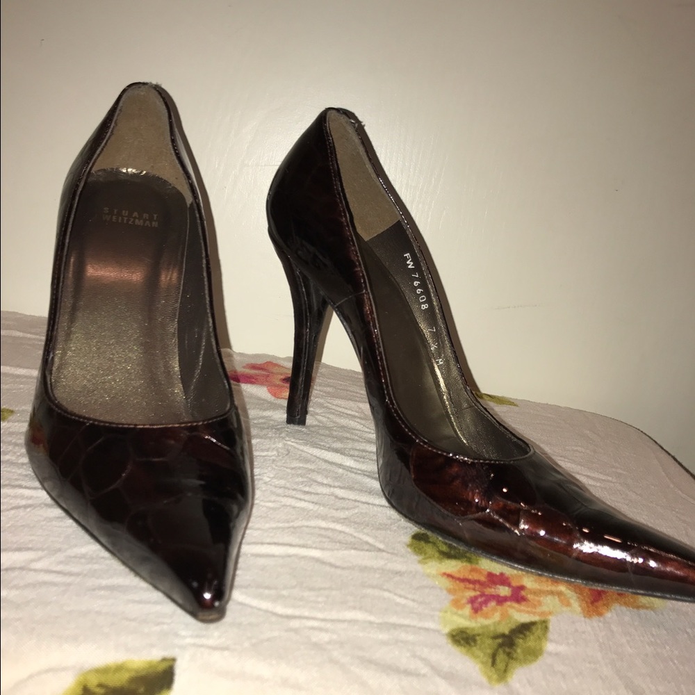 Stuart Weiztman stiletto heels - 7 1/2