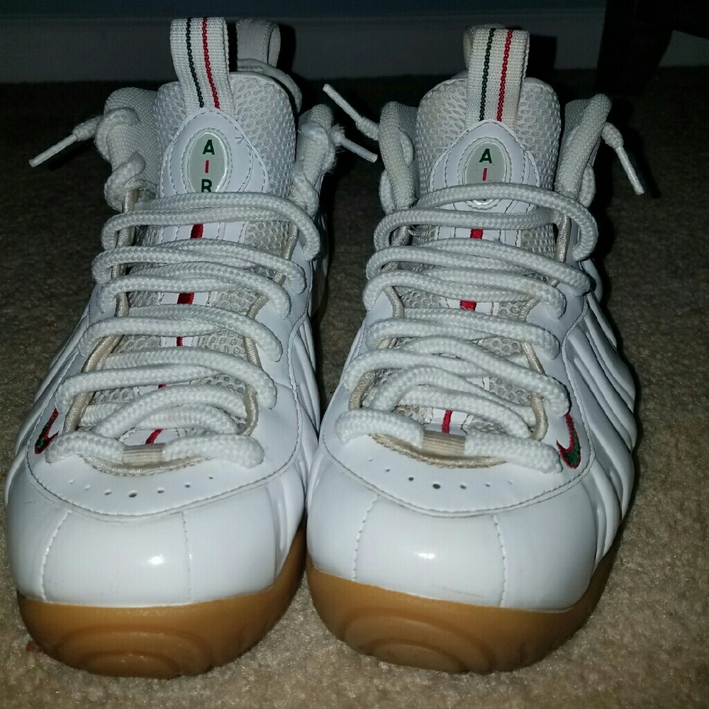 Nikr Foamposite Gucci White