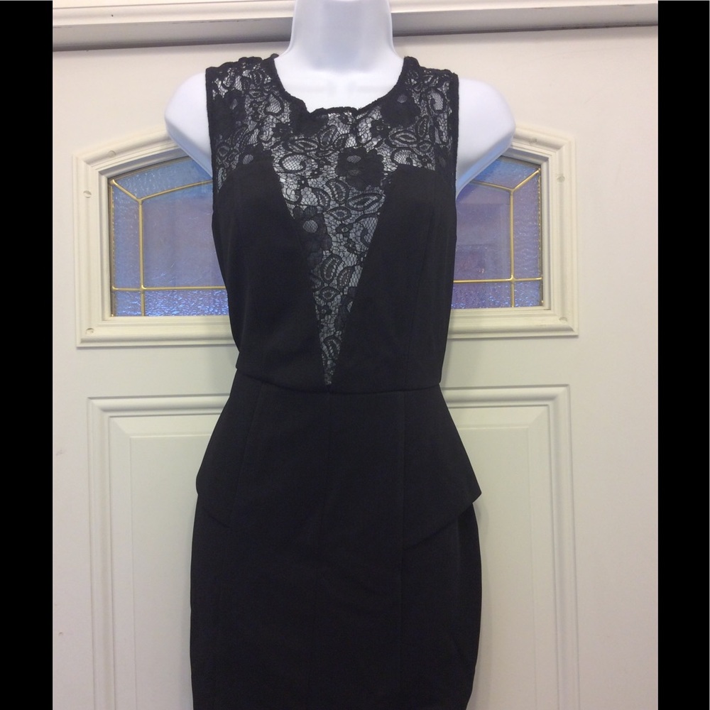 Bar III Lace Midi Party Dress