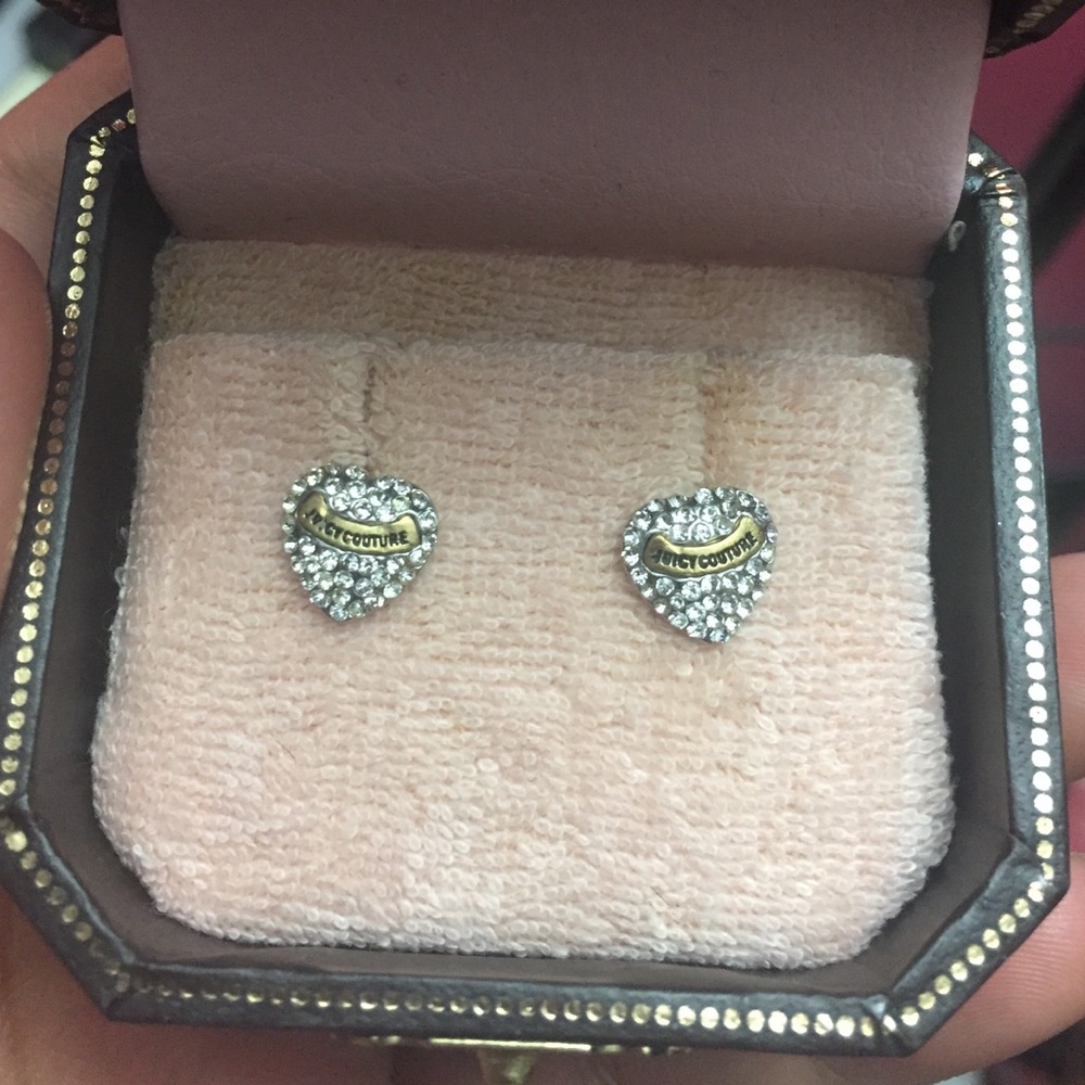 Juicy Couture Heart Earrings