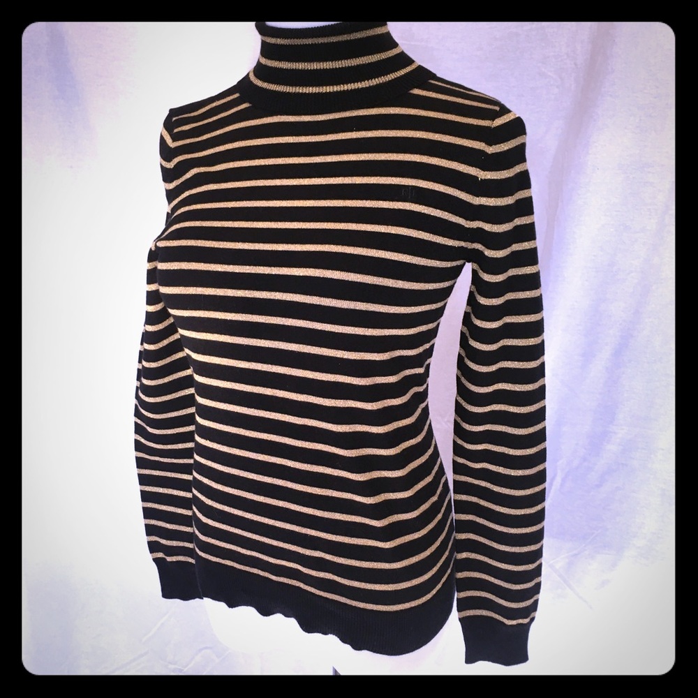 NWT Black & Gold Sweater