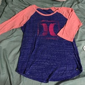 Women's Hurley soft baseball tee