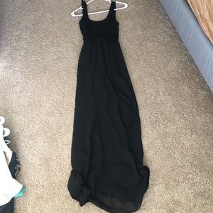 Black flowy dress