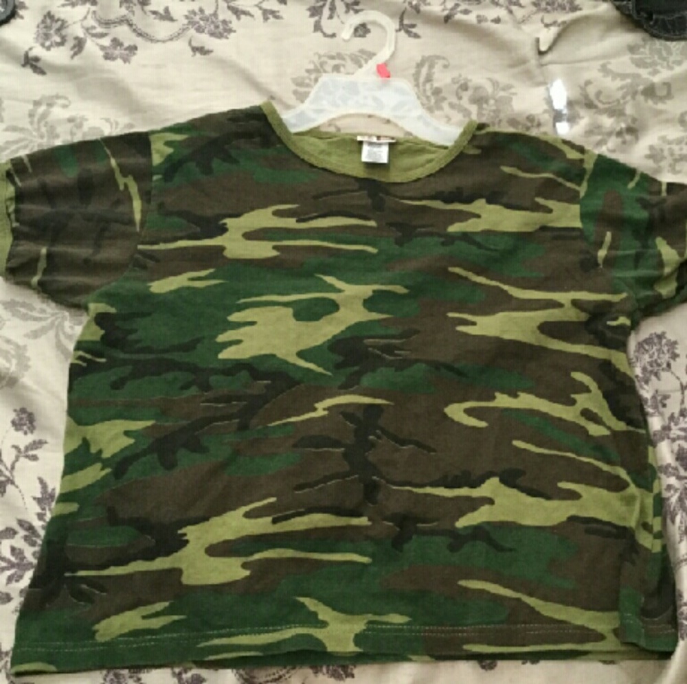 Short Sleeve Camo T-shirt