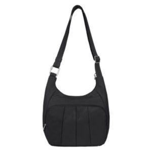 Travelon anti theft pleated hobo purse