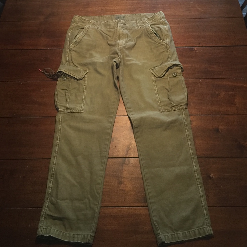 American Eagle Slouchy Skinny crops