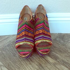 Steve Madden Colorful Wedges