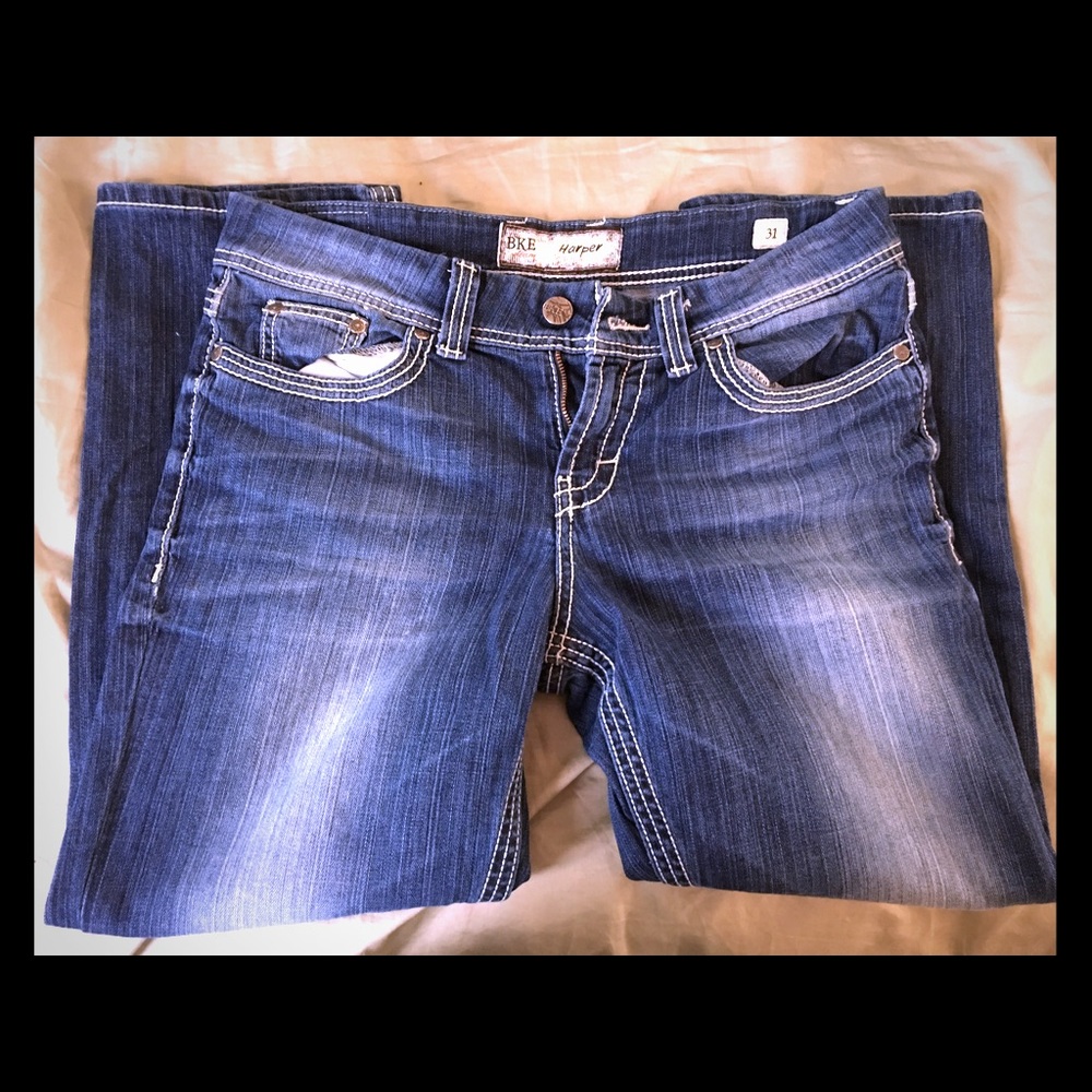 BKE Harper cropped jeans. NEVER WORN!