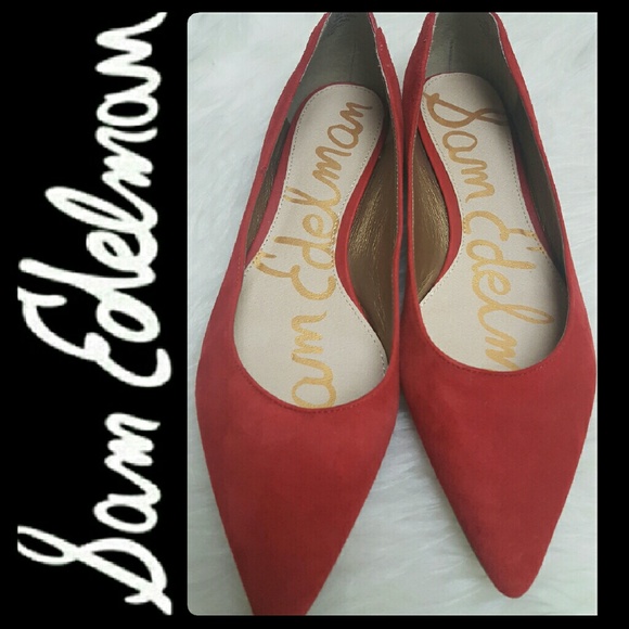 Sam Edelman Shoes - Sam Edelman Suede Leather Flats