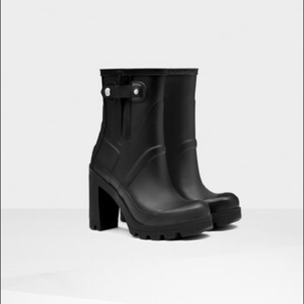 Hunter Original High Heels Rubber Rainboots