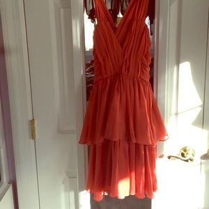 Coral dress size 4