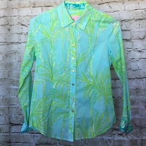 Lilly Pulitzer Button Down Shirt Size 2