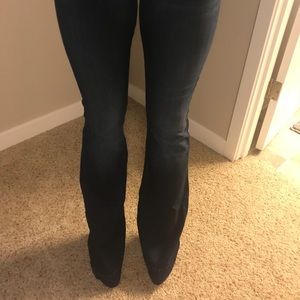 J Brand - Love Story "Trouble" Wide Leg Jeans