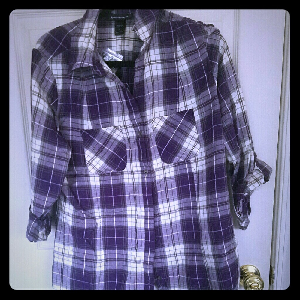 Plaid top