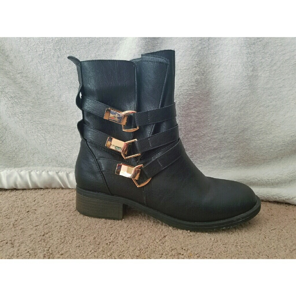 Black booties