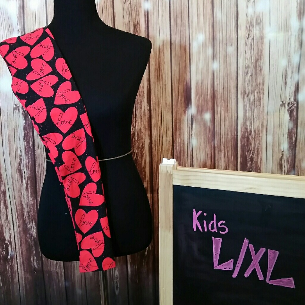 Kids L Valentine's Leggings