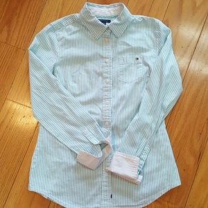 Women's XS Tommy Hilfiger button up