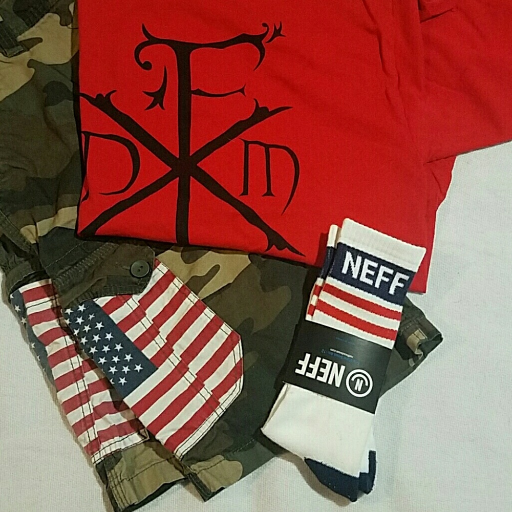 Mens Zumiez brand Neff socks