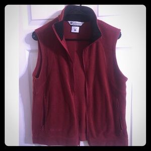 Maroon Columbia Vest.