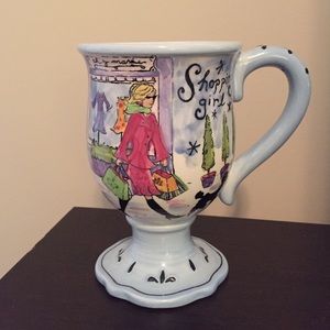Shopping Girl Mug