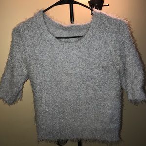 Fluffly sweater shirt