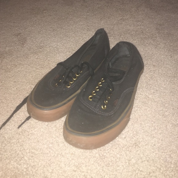 Vans Shoes - black vans