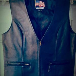 Leather Vest