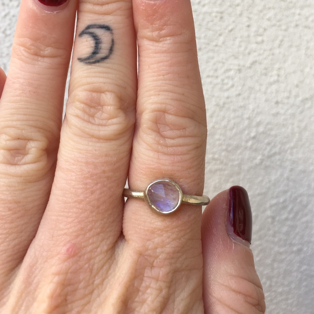 Dainty gold filled ring