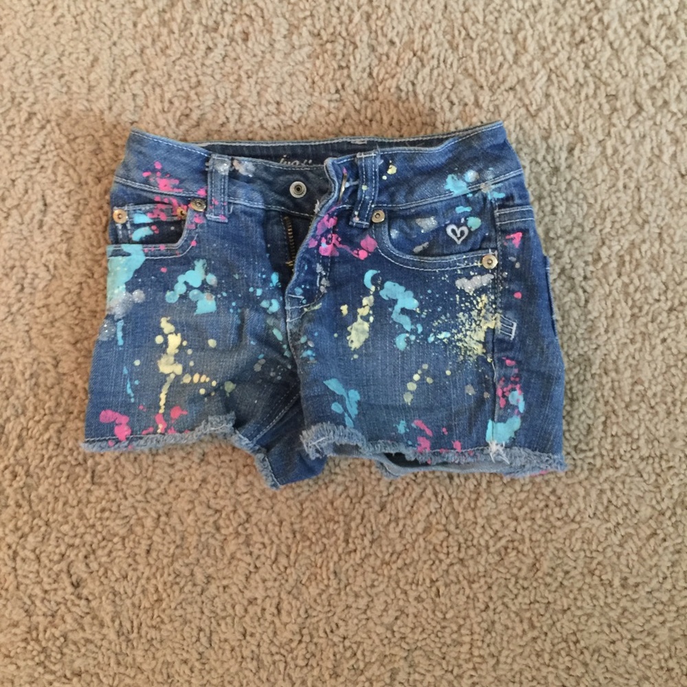 Kids justice shorts size 7