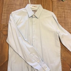Express fitted dress shirt