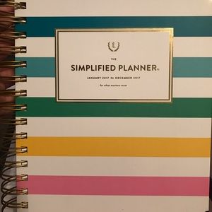Emily Ley Simplified Planner: Jan-Dec 2017