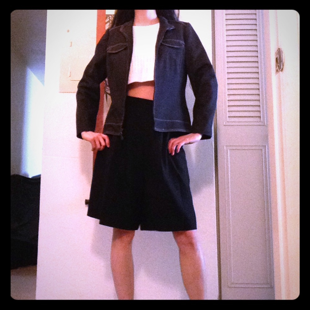 Black Dress Shorts, 28-32 inch waist. Size M