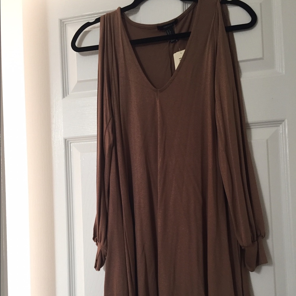 Forever 21 split sleeve dress