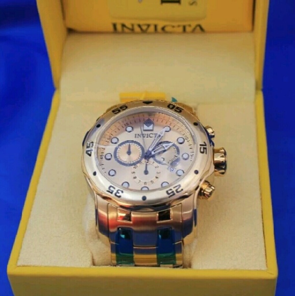 Big sale,NWT Invicta 18k gold watch(firm price) - www  display picture 2